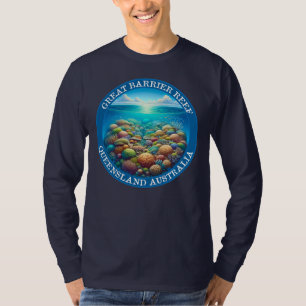 The Great Barrier Reef, Queensland, Australia T-Shirt