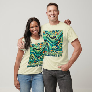 The Great Barrier Reef Retro Dive T-Shirt