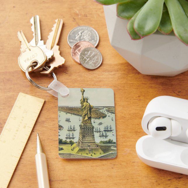 The Great Bartholdi Statue, Statue of Liberty Key Ring (Desk)