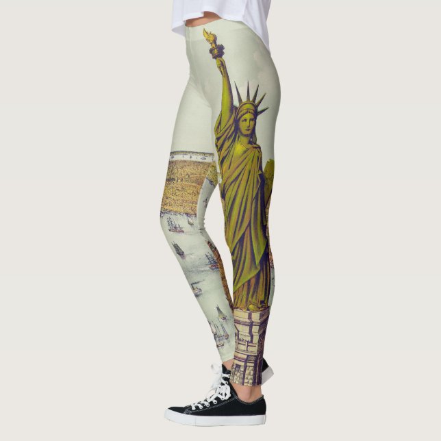 The Great Bartholdi Statue, Statue of Liberty Leggings (Left)