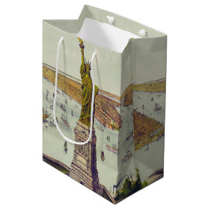 The Great Bartholdi Statue, Statue of Liberty Medium Gift Bag