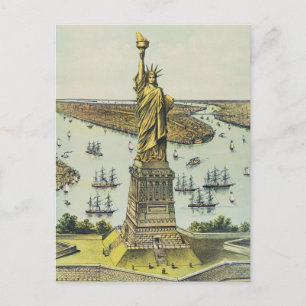 The Great Bartholdi Statue, Statue of Liberty Postcard