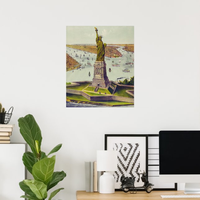 The Great Bartholdi Statue, Statue of Liberty Poster (Home Office)