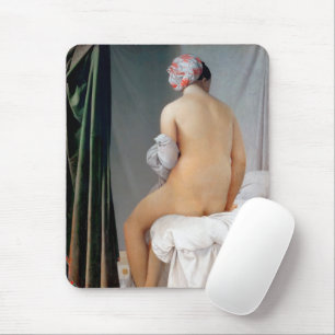 The Great Bather (Seated Woman), Dominique Ingres Mouse Mat