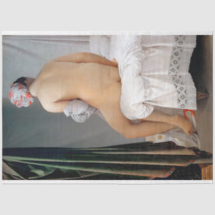 The Great Bather (Seated Woman), Dominique Ingres Tissue Paper