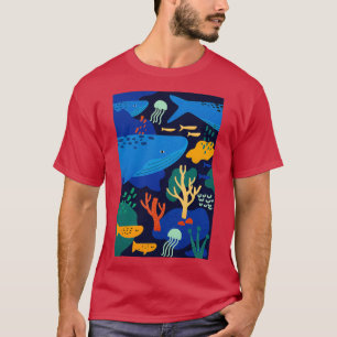 The Great Big Whale Voyage Blue Edition T-Shirt