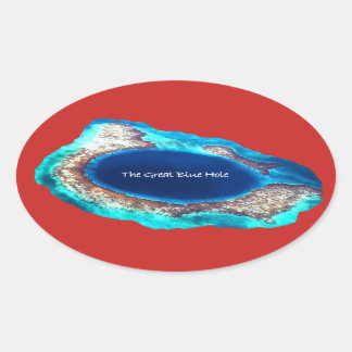 The Great Blue Hole Sticker