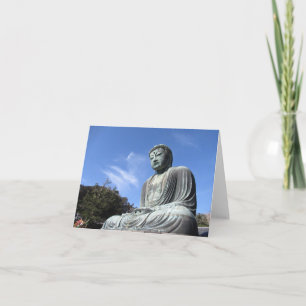 The Great Buddha: Kamakura, Japan  Card