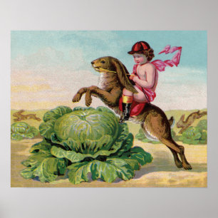 The Great Cabbage Patch Steeplechase Poster
