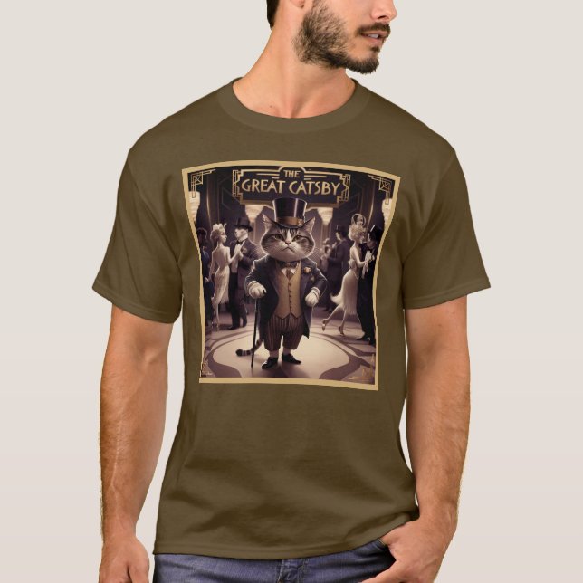 The Great Catsby T-Shirt (Front)