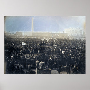 The Great Chartist Meeting on Kennington Common Poster