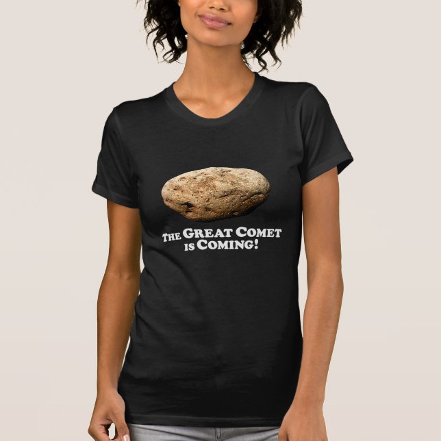 The Great Comet is Coming  - Dark T-Shirt (Front)
