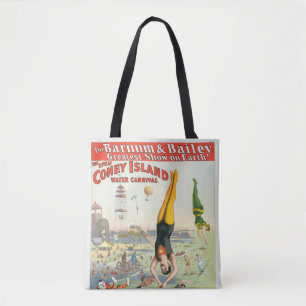 The Great Coney Island Water Carnival Tote Bag