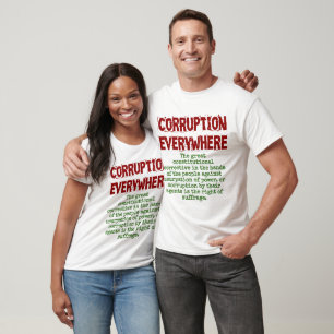 The Great Constitutional Corrective - Corruption Q T-Shirt