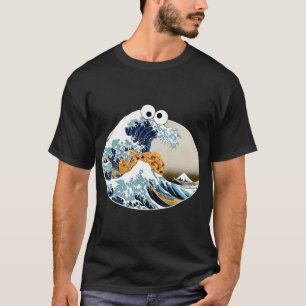 The Great Cookie Eating Wave Off Kanagawa  Eyes T-Shirt