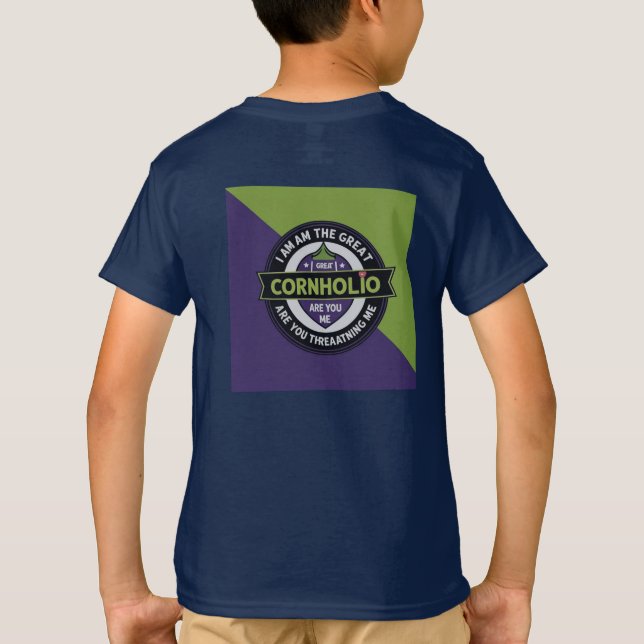 The Great Cornholio Bear Graphic T-Shirt (Back)