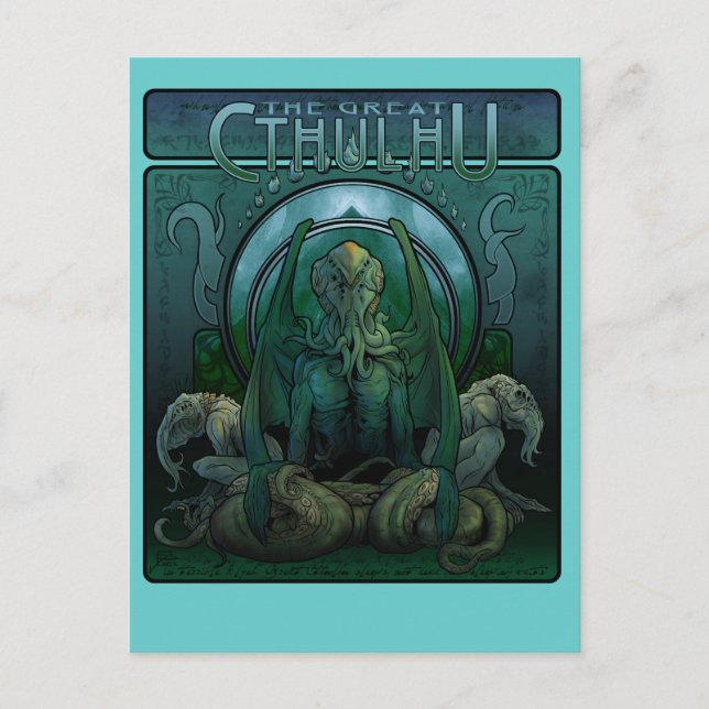 The Great Cthulhu Postcard (Front)