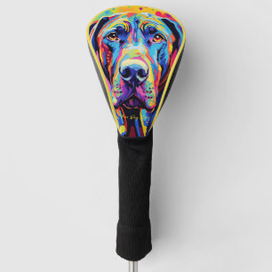 The Great Dane Dog 004 - Zetton Ziana Golf Head Cover