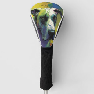 The Great Dane Dog - Composition 009 Golf Head Cover