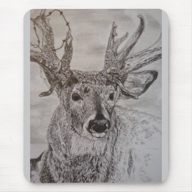 The great deer mouse mat (Front)