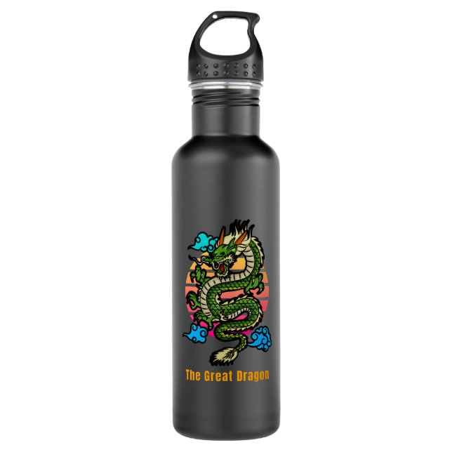 The Great Dragon 710 Ml Water Bottle (Front)