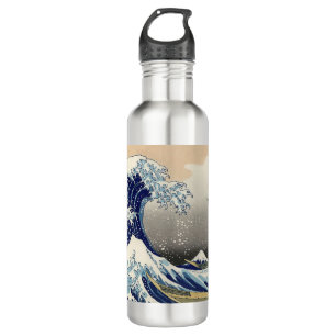 The Great Drone Wave Off Kanagawa 710 Ml Water Bottle