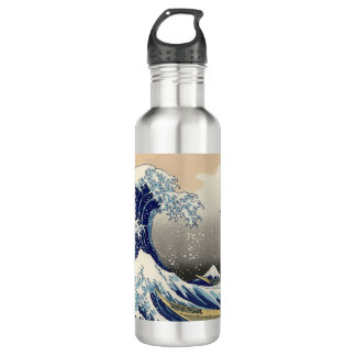 The Great Drone Wave Off Kanagawa 710 Ml Water Bottle