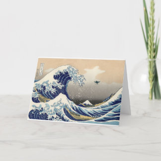 The Great Drone Wave Off Kanagawa Card
