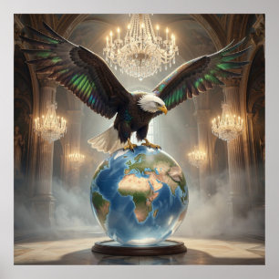 The Great Eagle’s Map Poster