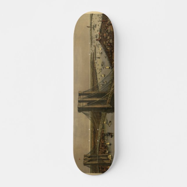 The Great East River Suspension Bridge Skateboard (Front)