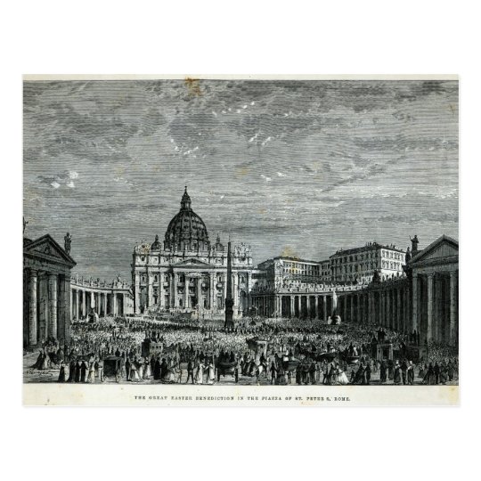 The Great Easter Benediction Postcard