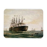 The Great Eastern under way, July 23rd, 1865, from