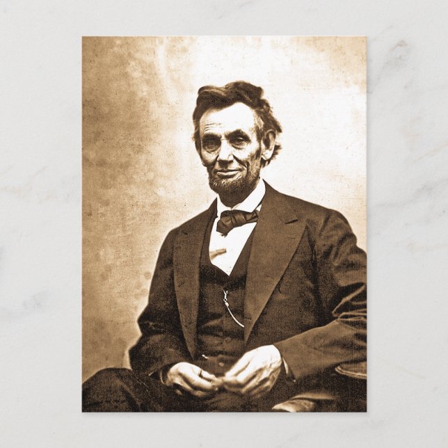The Great Emancipator - Abe Lincoln (1865) Postcard (Front)