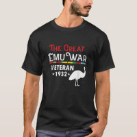 The Great Emu War Veteran T Shirt