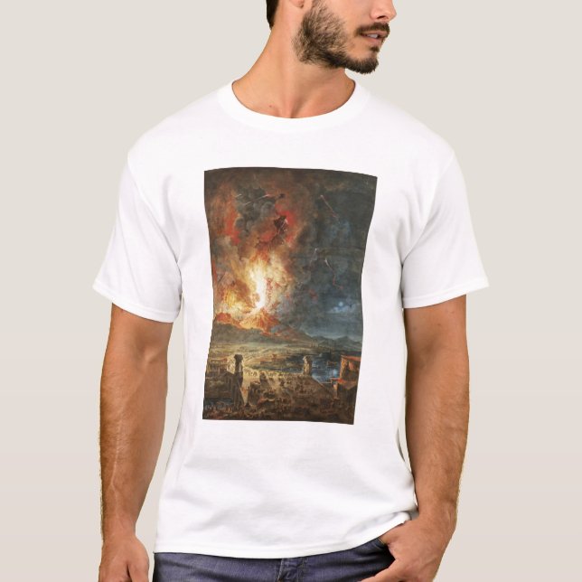 The Great Eruption of Mt. Vesuvius T-Shirt (Front)