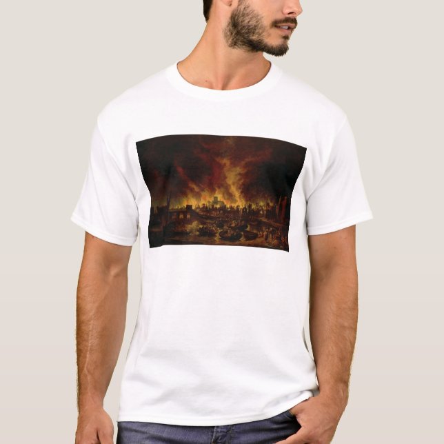 The Great Fire of London in 1666 T-Shirt (Front)