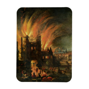 The Great Fire of London (September 1666) with Lud Magnet