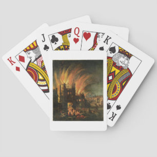 The Great Fire of London (September 1666) with Lud Playing Cards