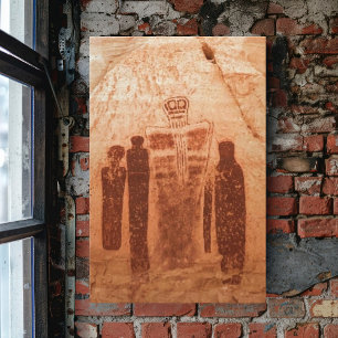 The Great Gallery Horseshoe Canyon Utah Canvas Print