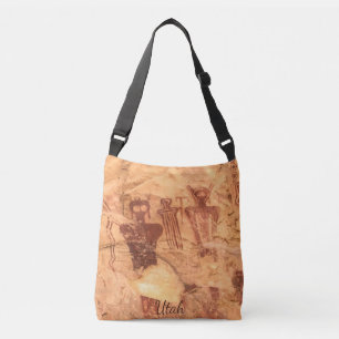 The Great Gallery Horseshoe Canyon Utah Pictograph Crossbody Bag