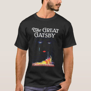The Great Gatsby The Great Gatsby Blue Small T-Shirt