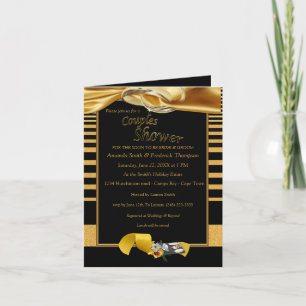 The Great Gatsby Wedding Shower Invitation