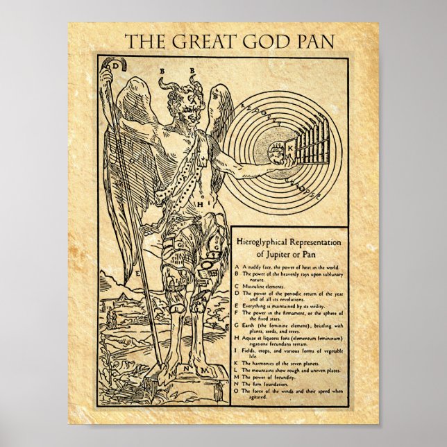 The GREAT GOD PAN Poster (Front)