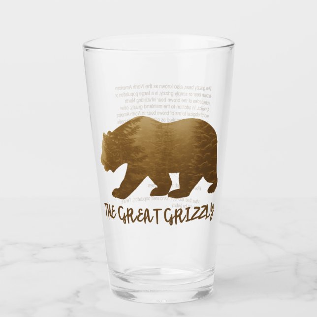 The Great Grizzly Glass (Front)