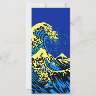 The Great Hokusai Wave in Pop Art Style Decor