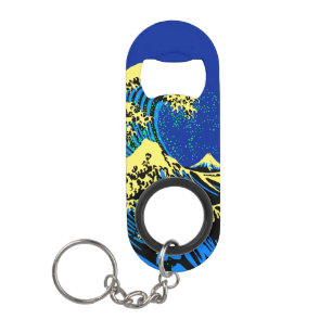The Great Hokusai Wave in Vibrant Pop Style
