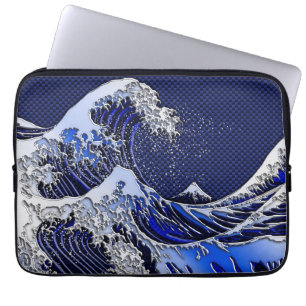 The Great Hokusai Wave Modern styles Laptop Sleeve