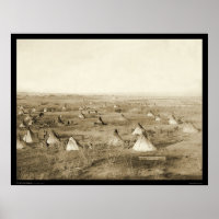 The Great Hostile Lakota Camp SD 1891