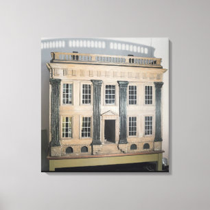 The Great House' English doll's house Canvas Print