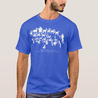 The Great Hunt Petroglyph Panel T-Shirt